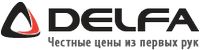 Логотип фирмы Delfa в Калуге
